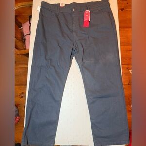 Levi’s 559 Relaxed Straight Gray Stretch Jeans Men’s 48x32 New With Tags